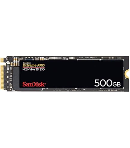 Amazon | SanDisk 内蔵SSD M.2-2280 / 500GB / SSD Extreme Pro / PCIe