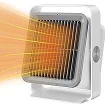 過熱保護機能付き Heshare セラミック スペースヒーター、600W 過熱保護機能付き Heshare セラミック スペースヒーター、600W