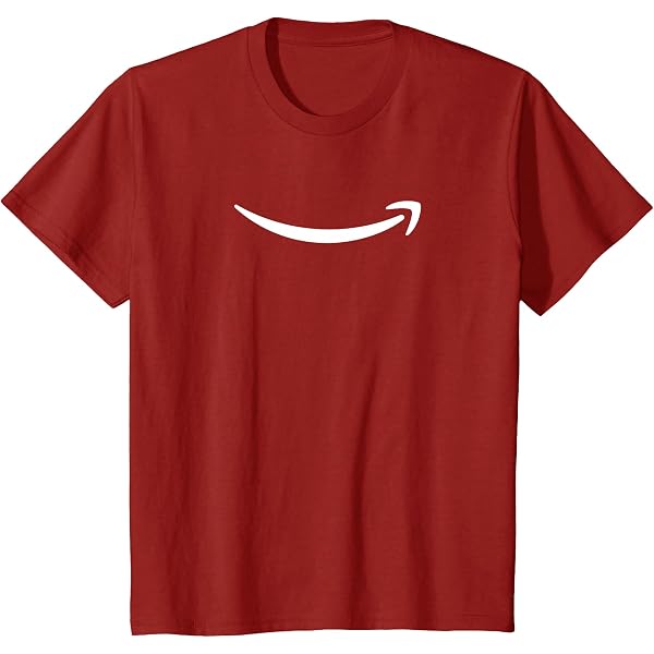 Amazon | Amazon ロゴ (ホワイト) Tシャツ | Tシャツ・カットソー 通販