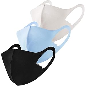 マスク 洗える 子供用 接触冷感 快適 UVカット 繰り返し使える 夏マスク 抗菌 消臭 防汚 暑い季節を快適に 3枚セット (A)