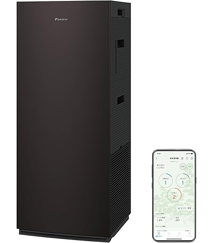DAIKIN 空気清浄機 MCK55UY-T 2018年製 DAIKIN 加湿空気清浄機 MCK55UY レビュー】これ一つで加湿も埃対策も