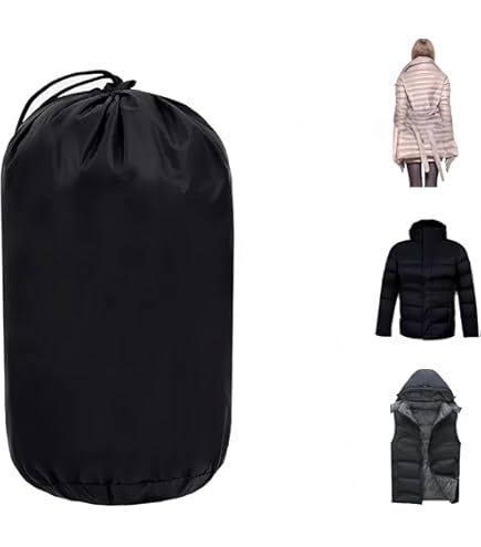 Amazon｜ダウンジャケット 収納バッグ 旅行用 ダウンジャケット収納袋