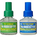 デカール軟化剤 Mr.マークソフター マークセッター MS231 MS232 各40ml セット