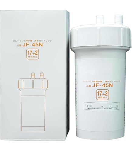 Amazon | JF-45N 交換用浄水カートリッジ スタンダードタイプ 17