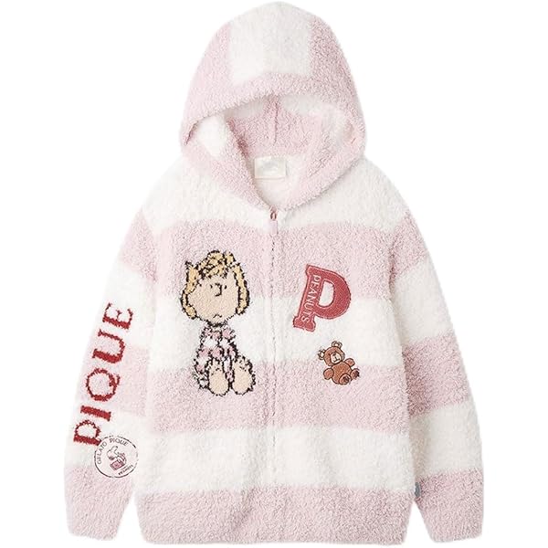 Amazon | 【PEANUTS】SNOOPY×BEAR JQDショールカーデ PUNT251031NVY