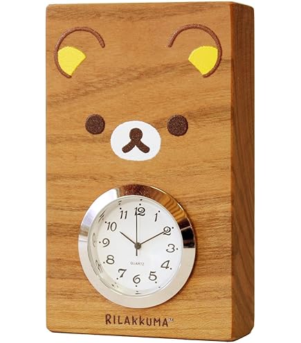 Amazon.co.jp: 目覚まし時計 カラフルなボックスに1ピースリラックマ