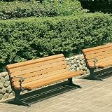 グリーンベンチ 背もたれ付き 幅150cm ガーデンベンチ