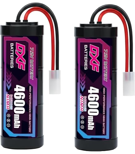 DXF 4800mAH パワーバッテリー ラジコン用 Amazon.co.jp: DXF ラジコン バッテリー 7.2V 5000mAh 大容量 ニッケル