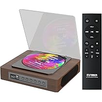 ✨CDプレイヤー ポータブル Bluetooth5.0 レトロ✨スピーカー内蔵 楽天市場】THINKYA CDプレーヤー Bluetooth受信/送信 、木製