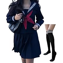 女子高校生　制服上下　本物　コスプレ　値下げしました。 Amazon.co.jp: JK 制服 コスプレ大きいサイズ スクール制服 上下