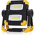 北澤商事 led投光器 投光器 led ワークライト 作業灯 led IP67防水 作業用ライト 屋外用 充電式 釣り ワークライト 工事用照明 充電式 防水 led作業灯 作業用ライト 充電式 5000mAh 大容量 マグネット付き 高輝度 昼光色