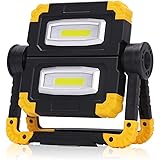 北澤商事 led投光器 投光器 led ワークライト 作業灯 led IP67防水 作業用ライト 屋外用 充電式 釣り ワークライト 工事用照明 充電式 防水 led作業灯 作業用ライト 充電式 5000mAh 大容量 マグネット付き 高輝度 昼光色