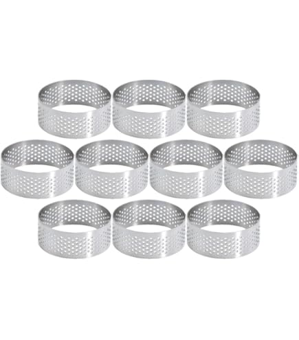 Amazon｜丸セルクル 直径5cm 高さ5cm ケーキリング ステンレス製 業務