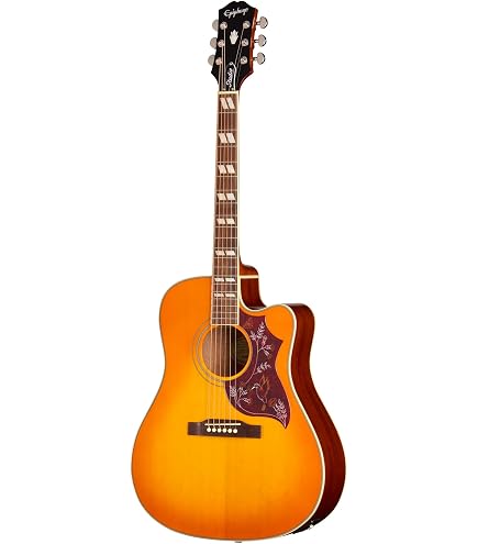 Amazon | Epiphone Hummingbird Studio Faded Cherry Burst