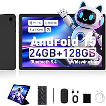 Amazon.co.jp: 【Android15 タブレット 10インチ wi-fiモデル