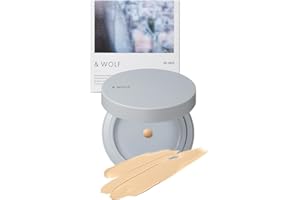 【スキンケア発想】なめらか素肌感 ファンデーション &wolf 003 naturalbeige クリームファンデ