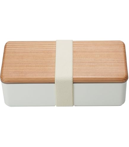Amazon｜三好製作所 mWood ランチボックス 保冷ブタ付 SG 白