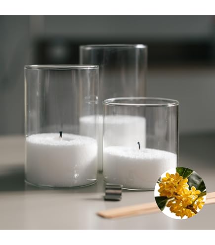 Amazon.co.jp: Bath & Body Works、White Barn 3芯キャンドル
