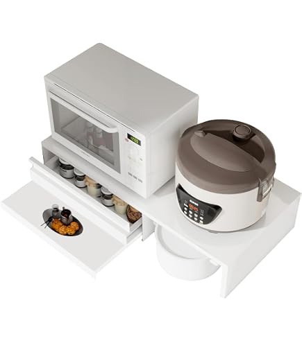 Amazon.co.jp: 【インテリアコーディネーター監修】家電下収納 レンジ