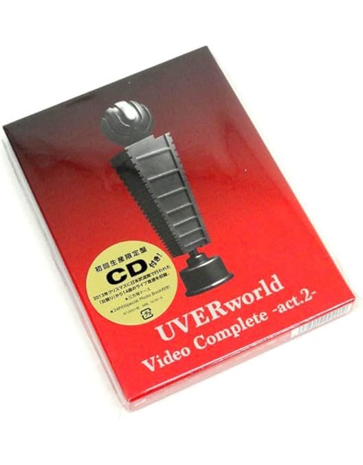 UVERworld 3枚組CD + DVD Amazon.co.jp: VIDEO COMPLETE-ACT.3 (初回生産限定盤) (Blu-ray