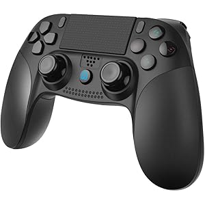 PS4 コントローラー SHINEZONE 無線 Bluetooth接続 振動機能 重力感応 ゲームパット イヤホンジャ…