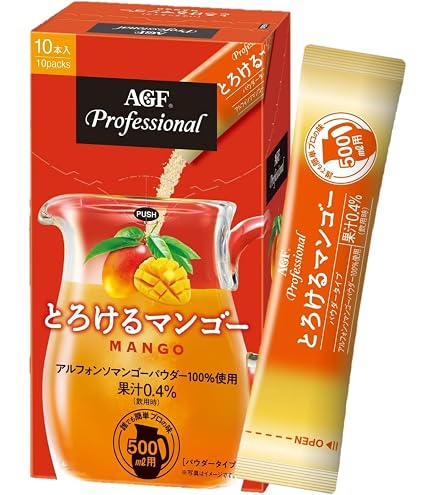 Amazon.co.jp: AGF プロフェッショナル きりっとオレンジ 500ml用 10本