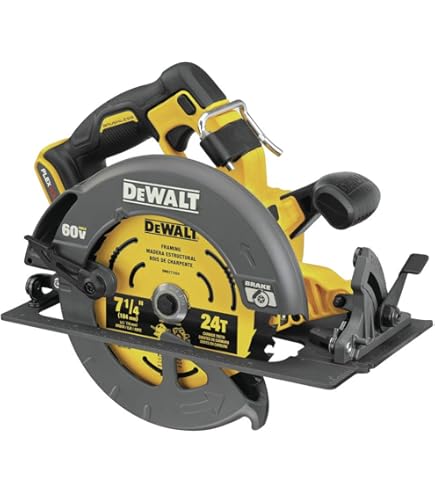 デウォルト(DeWALT) コードレス 丸ノコ 電動工具 切断工具 高出力モーター 切断角度 調整可能 最大深さ 55mm 18V DCS391N-EC Amazon | デウォルト(DEWALT) コードレス 丸ノコ 電動工具 切断工具 高