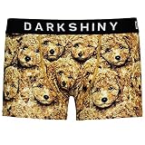 [DARK SHINY(ダークシャイニー)] ボクサーパンツ メンズ TOY POODLE トイプードル(L)