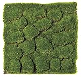 asca 造花 モスマット グリーン 約29.5×29.5×1.5cm A-15620-051A