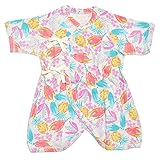 (オーシャンアンドグラウンド) OCEAN＆GROUND コンビ肌着 新生児 半袖 肌着 短肌着 1710160 TROPICAL TIME ベビー 赤ちゃん 半袖ロンパース 女の子 男の子 ボディス