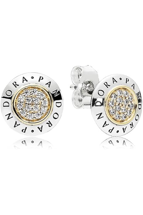 Amazon | PANDORA スパークリングラブノット 18Kゴールドメッキ  