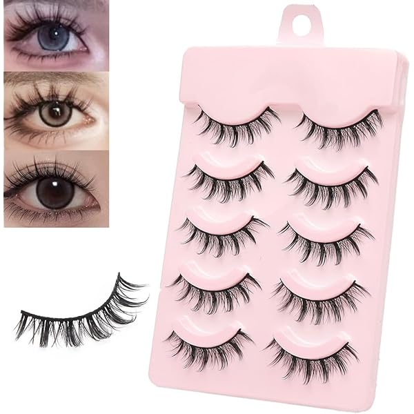 Amazon | 小悪魔まつげの 5 ペア再利用可能なつけまつげつけまつげ拡張