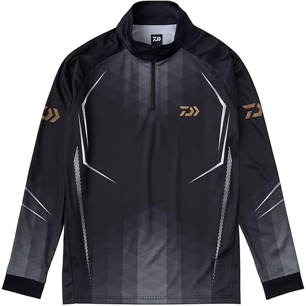 Amazon | [シマノ] ウォーターリペル ハーフジップシャツ ロング