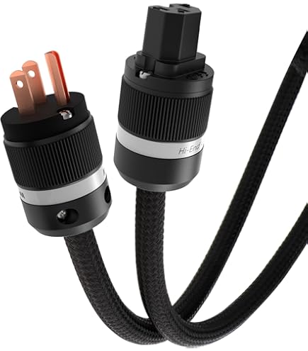 Amazon.co.jp: プロケーブル Wattgate シールド電源ケーブル 透明