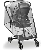 Amazon | Cybex Gazelle S ダブルベビーカー用レインカバー - ダブル