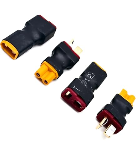 Amazon.co.jp: Boladge 3パックT型プラグオスコネクタはXT90メス