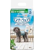 Amazon | マナーウェア 長時間快適オムツ 男の子用 SS 44枚×2【全面