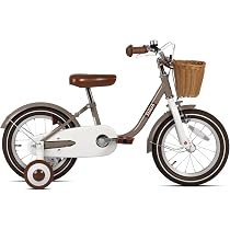 Amazon | JOYSTAR 子供用自転車 カゴ ベル 補助輪・コマ付き 人形用