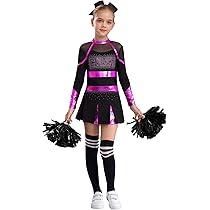 Amazon.co.jp: [iiniim] キッズ チアガール ユニフォーム チア