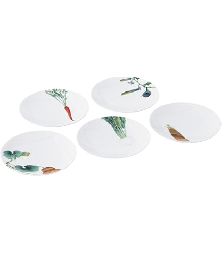 Amazon｜香蘭社 赤繪町物語 紅羽千鳥・小皿 5個セット 7237-5FWH3