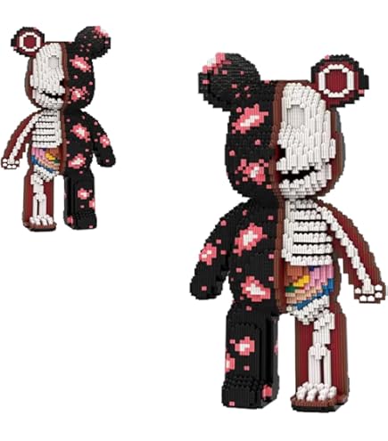 Amazon.co.jp: クマ クマのビルディングブロック 43cm MPIN TOY Bear