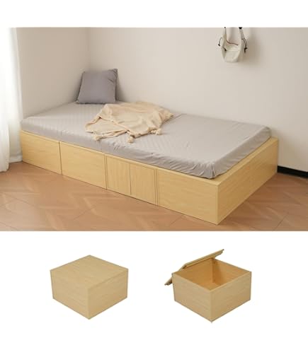 Amazon｜収納ベッド ユニット 収納ボックス 小上がり ユニットベッド