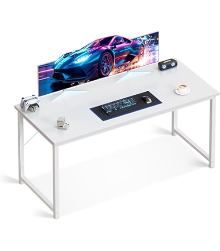 Amazon.co.jp: パソコンデスク 学習机 W120×D45×H73.3 幕板付き