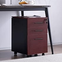 Amazon.co.jp: Kennkari デスクワゴン 3段オールロック オフィス