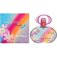 Amazon.co.jp: Salvatore Ferragamo Incanto Shine EDT Spray 3.38 fl
