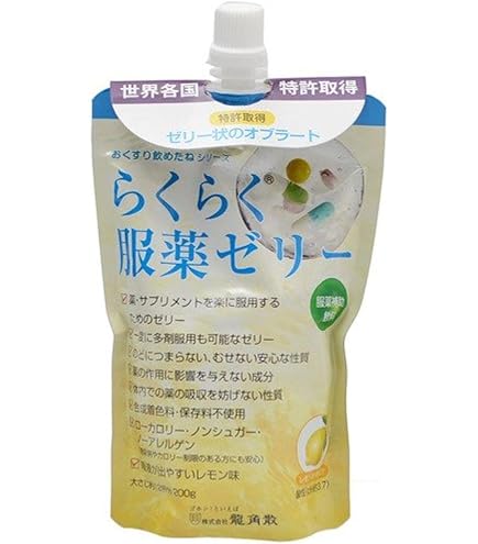 Amazon.co.jp: 【7個セット】らくらく 服薬ゼリー 200g : ドラッグストア