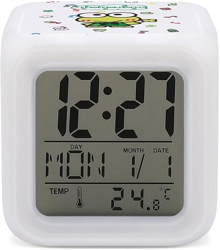 Amazon.co.jp: けろけろけろっぴ 目覚まし時計 アナログ 大音量