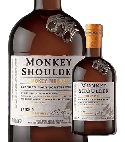 Amazon.co.jp: モンキー ショルダー スモーキーモンキー 40度 700ml