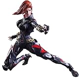MARVEL UNIVERSE VARIANT PLAY ARTS改 ブラックウィドウ PVC製 塗装済み可動フィギュア
