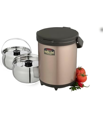 4.5L Shuttle Chef™ Vacuum Insulated Thermal Cooker - Includes: 1 x
